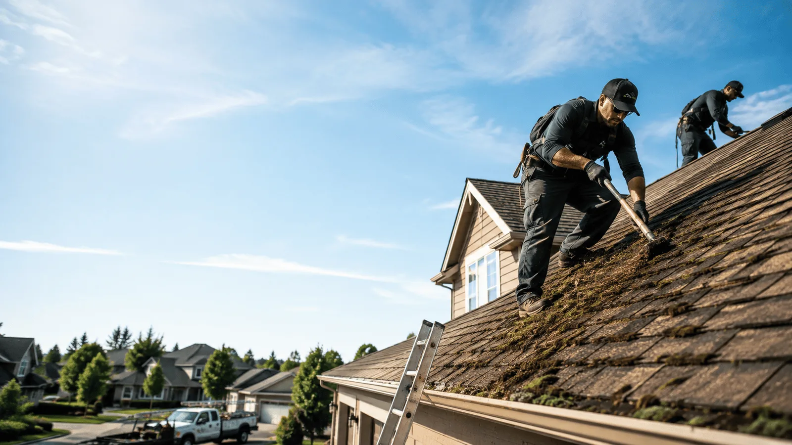 Roof Moss Removal in Petaluma, CA near me